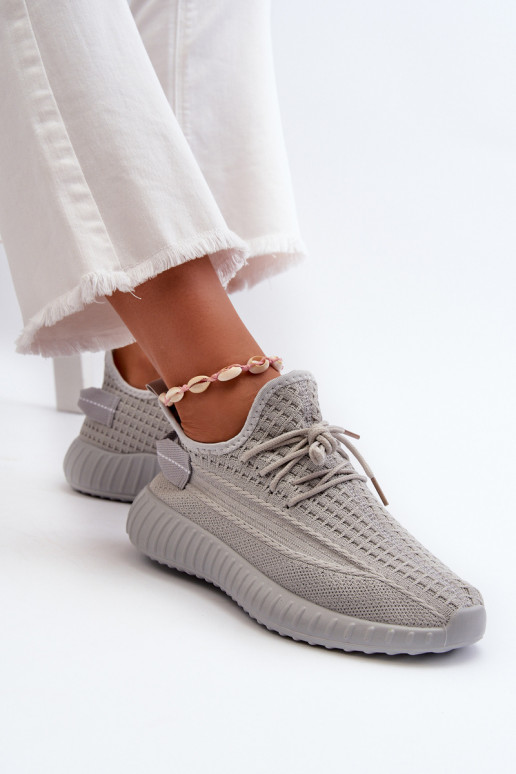  Ein überzeugendes Stilvollll Turnschuhe Feminin graue Farbe Nelmarie