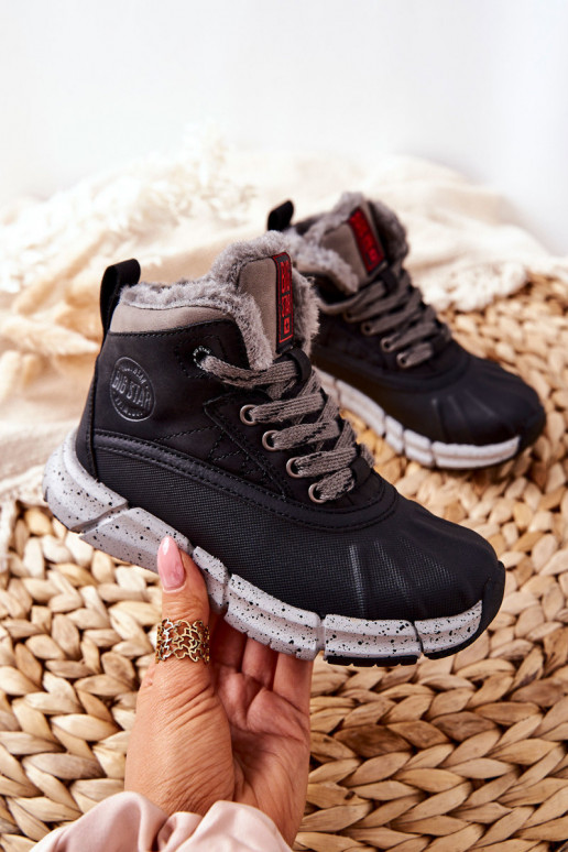 INarme Kinderschuhe Big Star II374074 schZuarze Farbe