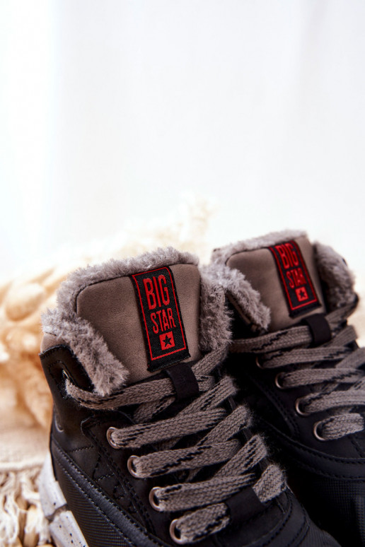 INarme Kinderschuhe Big Star II374074 schZuarze Farbe