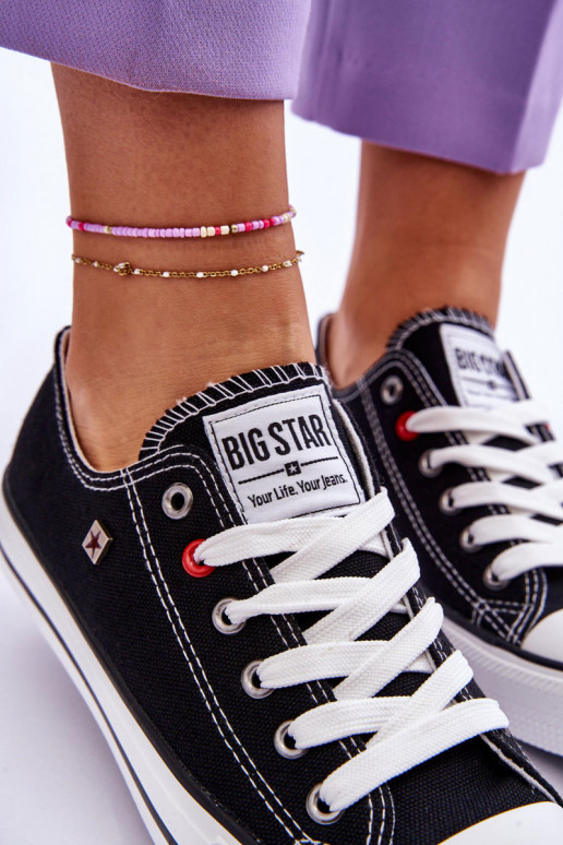 Frauen Schuhe Big Star T274023 schZuarze Farbe