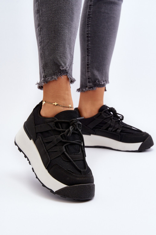 Sportschuhe für Damen, Turnschuhe schZuarze Farbe Phyrena