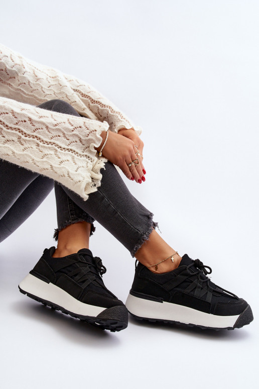 Sportschuhe für Damen, Turnschuhe schZuarze Farbe Phyrena