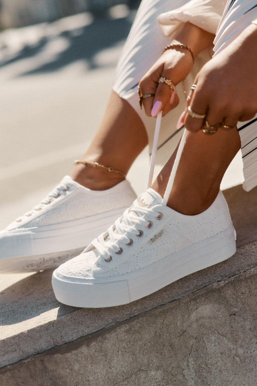 Freizeitschuhe mit Spitze Lee Cooper LCIN-25-31-3438L Zueiße Farbe