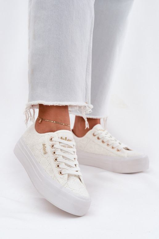 Freizeitschuhe mit Spitze Lee Cooper LCIN-25-31-3438L Zueiße Farbe