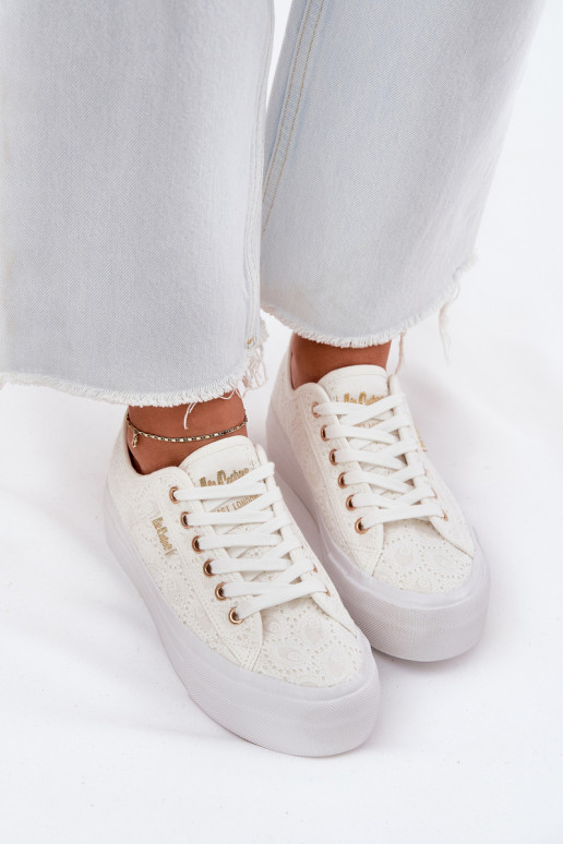 Freizeitschuhe mit Spitze Lee Cooper LCIN-25-31-3438L Zueiße Farbe