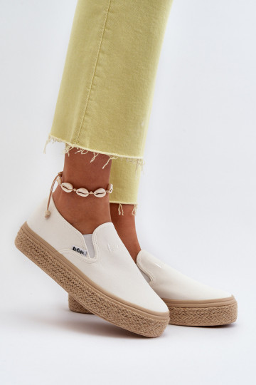 Frauen Schuhe Slip-On Mit Zopf Lee Cooper LCIN-24-44-2430 2