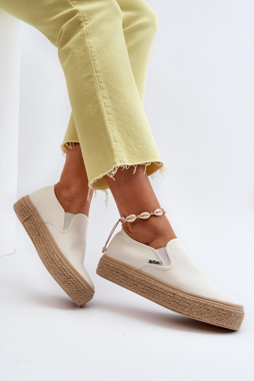 Frauen Schuhe Slip-On Mit Zopf Lee Cooper LCIN-24-44-2430