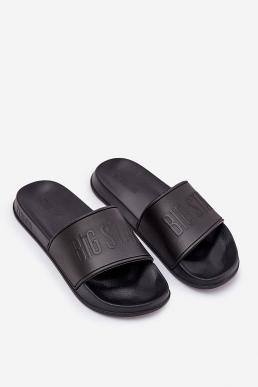 Leichte Hausschuhe aus Schaumstoff Männlich Big Star MM174322 schZuarze Farbe