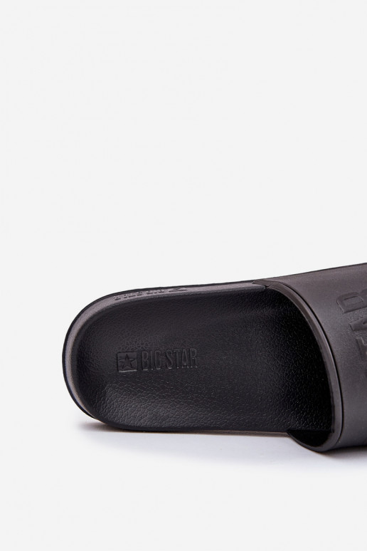 Leichte Hausschuhe aus Schaumstoff Männlich Big Star MM174322 schZuarze Farbe