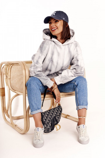 Damentief lässige Schuhe Big Star DD274439 graue Farbe 2