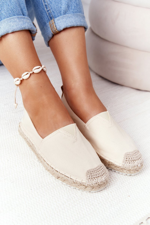 Espadrilles Auf Pinto-Sohle Big Star HH274501 Beige
