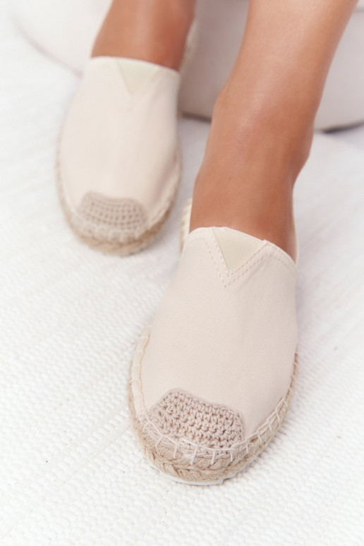Espadrilles Auf Pinto-Sohle Big Star HH274501 Beige