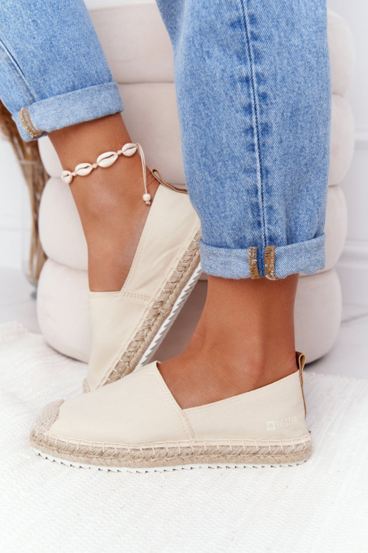Espadrilles Auf Pinto-Sohle Big Star HH274501 Beige