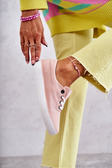  Feminin Turnschuhe Big Star KK274020 Nude 2