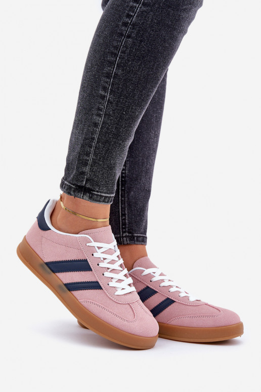 Sneakers Stilvollllschuhe Damentief pinke Farbe EnnorZuen