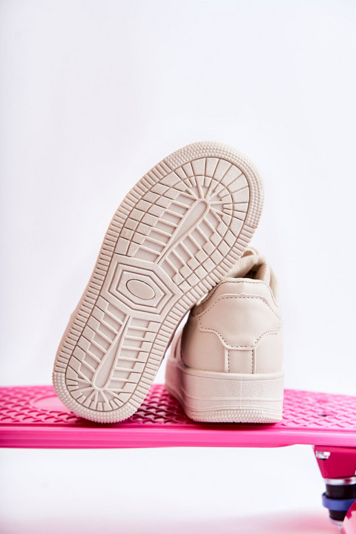 Sportschuhe für Kinder mit Klebeverschlüssen Beige Elike