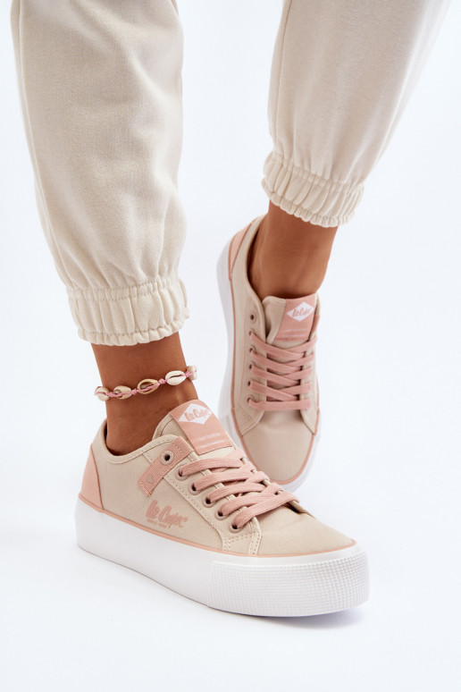  Freizeitschuhe Lee Cooper LCIN-24-31-2196 Beige