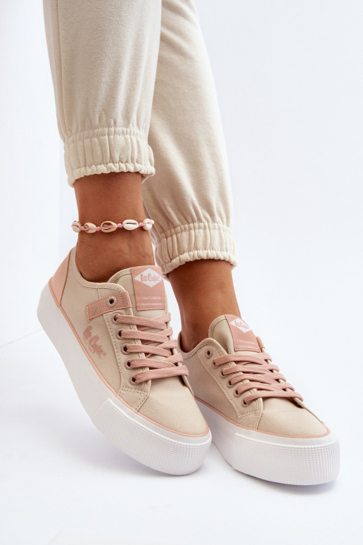  Freizeitschuhe Lee Cooper LCIN-24-31-2196 Beige