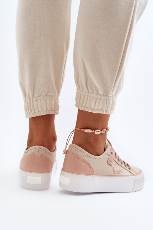  Freizeitschuhe Lee Cooper LCIN-24-31-2196 Beige