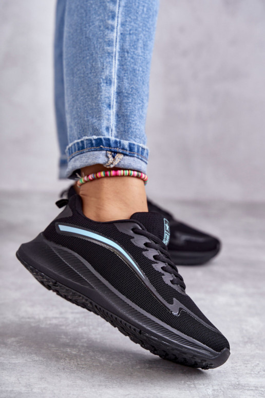 Feminin Modische Sportschuhe schZuarze Farbe Ida