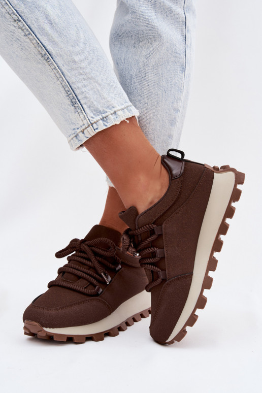 Turnschuhe Sneakers Stilvollllschuhe mit einer Plattform CzekoladoZue Riadella