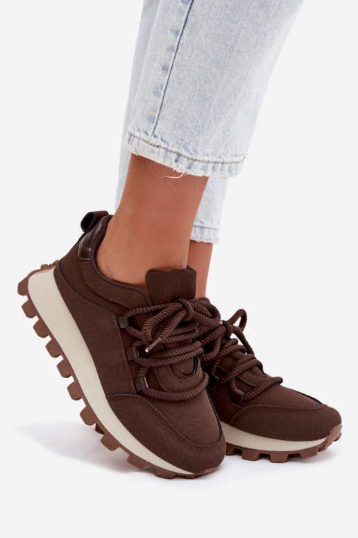 Turnschuhe Sneakers Stilvollllschuhe mit einer Plattform CzekoladoZue Riadella