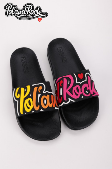 Flip-Flops Pol'and'Rock Festival X Big Star SS174508 in Schwarz 2
