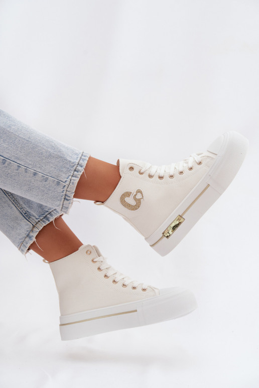 Freizeitschuhe mit einer Plattform Zueiße Farbe Meloria