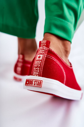 Frauen Schuhe Big Star FF274089 rote Farbe 2