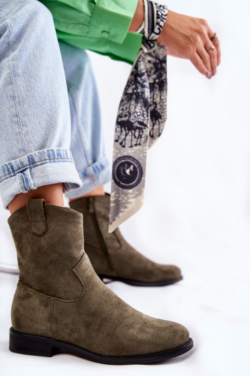 INildlederstiefel für Damen grüne Farbe Fiorenz 2