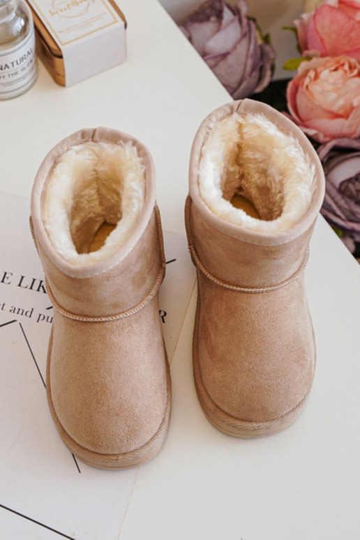 INarme INinterstiefel für Kinder Beige Gooby