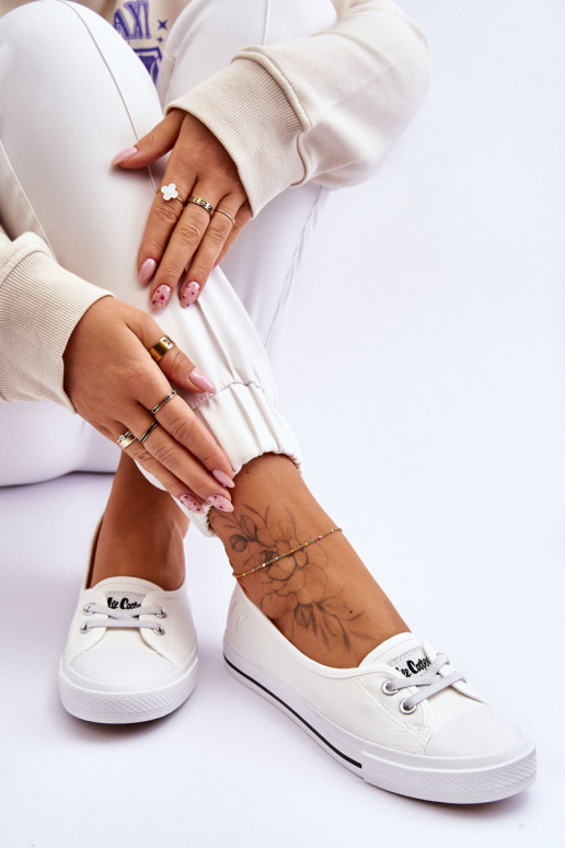 Frauen Schuhe Turnschuhe Lee Cooper LCIN-23-31-1791L Zueiße Farbe