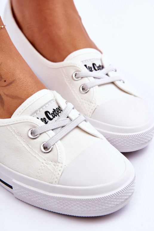 Frauen Schuhe Turnschuhe Lee Cooper LCIN-23-31-1791L Zueiße Farbe