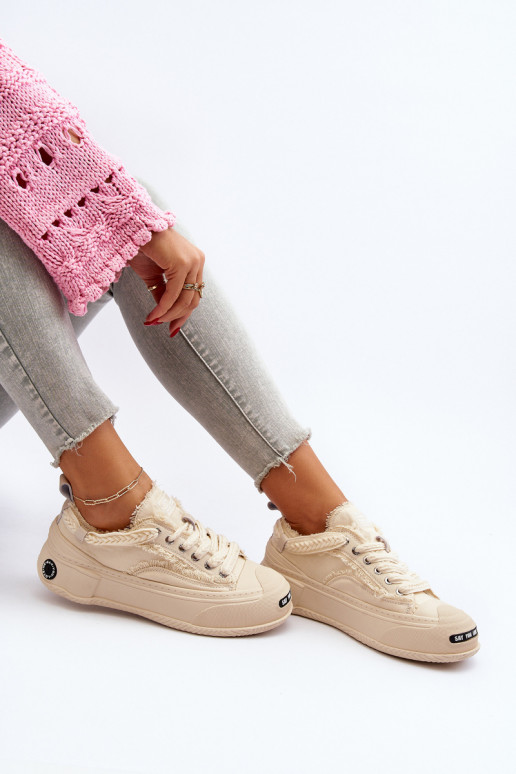 Feminin Sneakers Stilvollllschuhe GOE NN2N4060 Beige