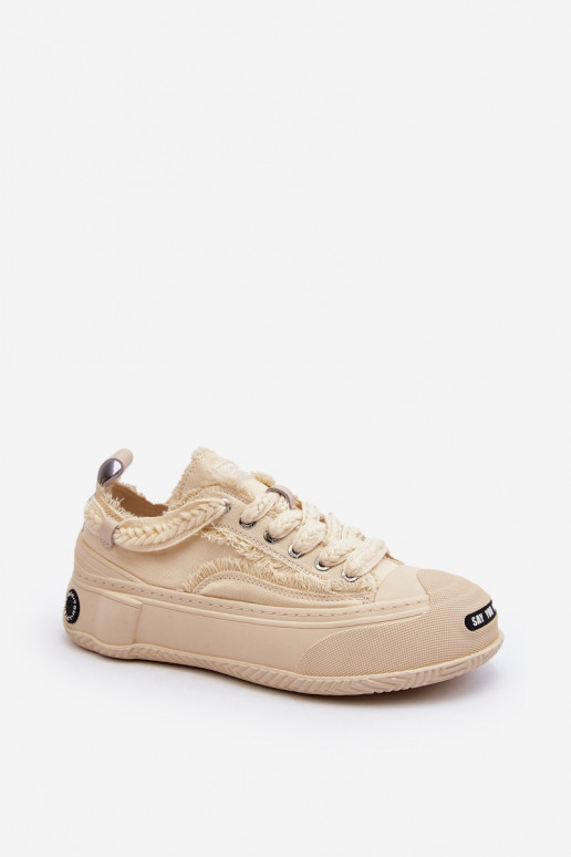 Feminin Sneakers Stilvollllschuhe GOE NN2N4060 Beige