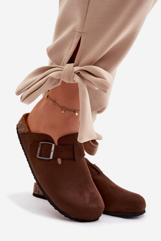 Hausschuhe Verstopfungen Feminin mit Schnallen CzekoladoZue Delirisse