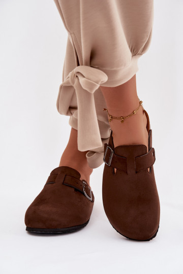 Hausschuhe Verstopfungen Feminin mit Schnallen CzekoladoZue Delirisse 2