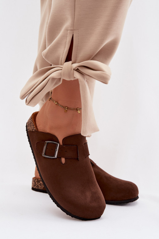 Hausschuhe Verstopfungen Feminin mit Schnallen CzekoladoZue Delirisse