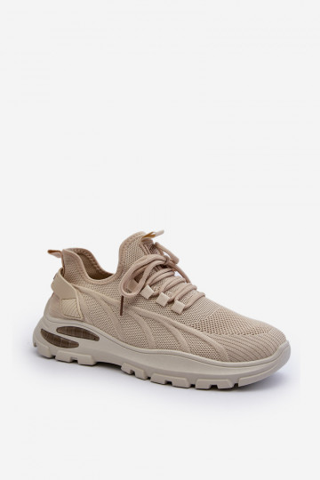 Sneakers Stilvollllschuhe Männlich HI-POLY SYSTEM Big Star NN174469 Beige