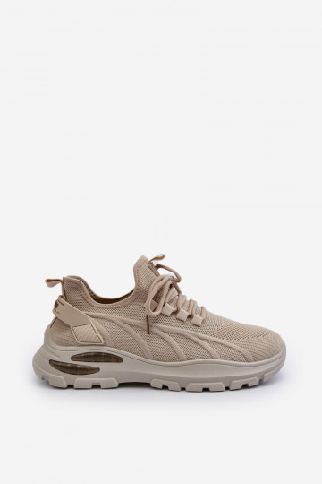 Sneakers Stilvollllschuhe Männlich HI-POLY SYSTEM Big Star NN174469 Beige 2