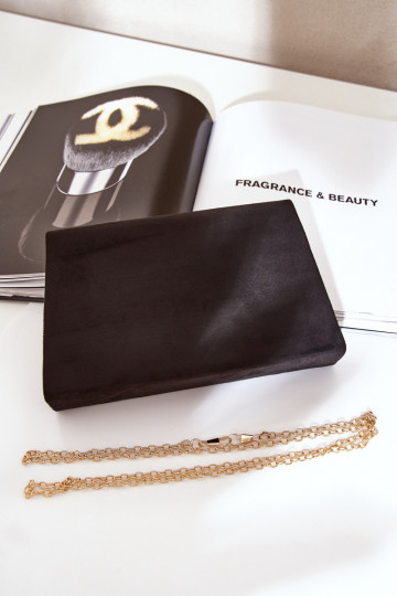 Handheld Umschlagtyp Mit Dekorationen mit Herzenm aus Öko-INildlederoZua SchZuarz Evilinas 2