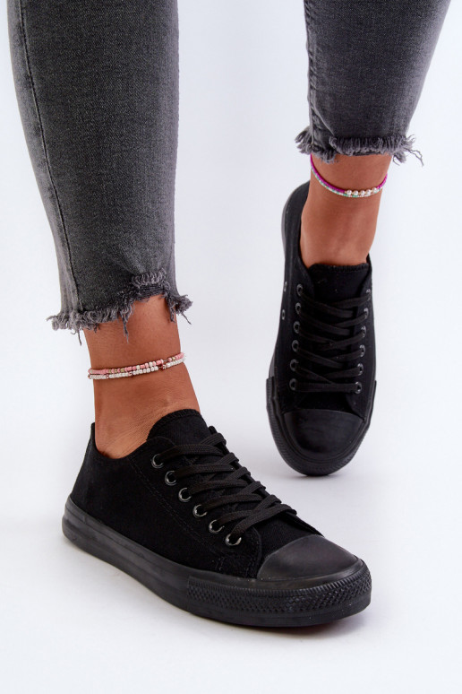 Klassische Sneaker-Stilvolllle Niedrig schZuarze Farbe Caelira