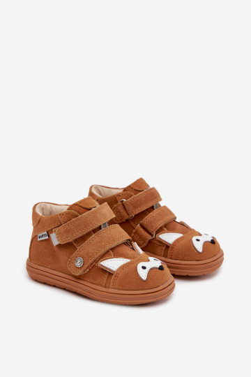 Lederne Kinderschuhe für Jungen mit Lisa-Thema Bartek 8632063 in Braun