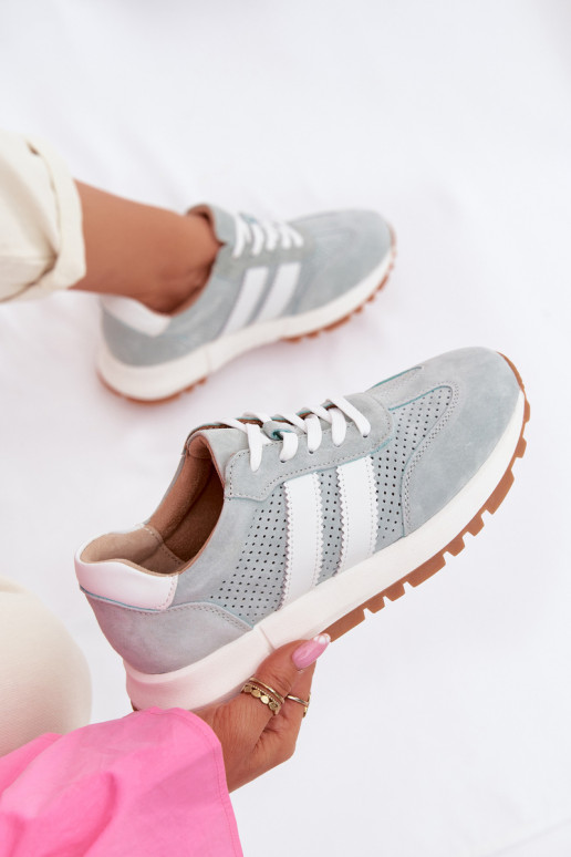 Sneakers Stilvollllschuhe FemininErmöglichtturalnego aus INildlederu Mintfarbe Es mussrceline