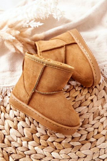 Warmes Kinder-Winterstiefel in Chaki Gooby 2