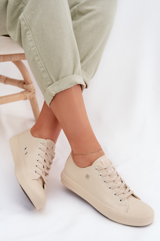 Freizeitschuhe Eko Haut Big Star TT274019 Beige