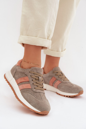 Damen Wildledersneaker Tai turirceline khaki 2