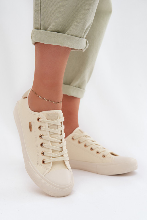 Freizeitschuhe Big Star TT274004 elfenbeinfarbe