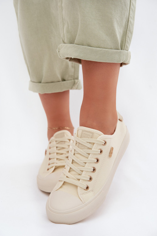 Freizeitschuhe Big Star TT274004 elfenbeinfarbe