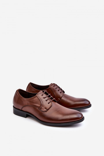 Männlich Haut Schuhe braune Farbe Harene